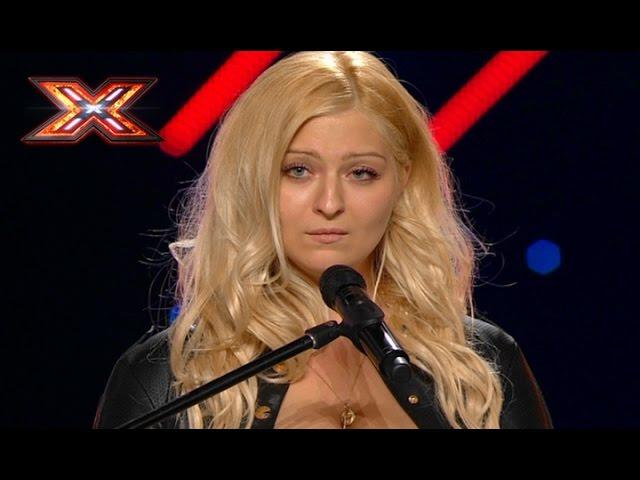 Anna Gerasimuk. Stop me the Song X-Factor - the author's song. X-factor 7. The fifth casting