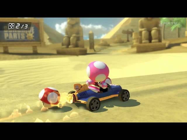 Wii U - Mario Kart 8 - (GCN) Dry Dry Desert