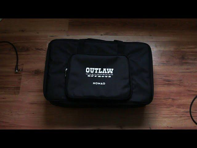 Replacing my IKEA shelf pedal board - Outlaw Effects NOMAD