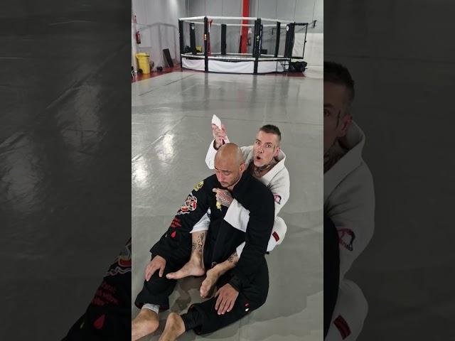 Back Choke With Lapel. Pena Choke and variations of it are my go to moves from the back.