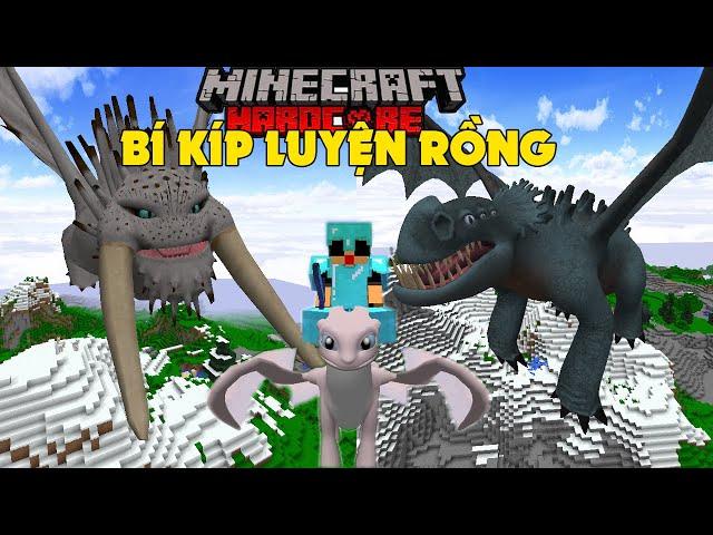 MÌNH SINH TỒN 100 NGÀY TRONG MINECRAFT BÍ KÍP LUYỆN RỒNG SIÊU KHÓ !