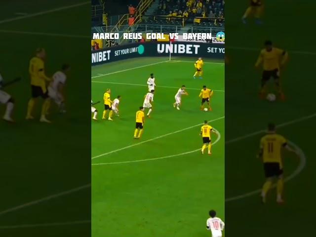 Reus goal vs Bayern Munich 