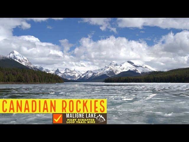 Canadian Rockies - Stunning Maligne Lake & Mary Schaffer Loop Trail near Jasper #jaspernationalpark