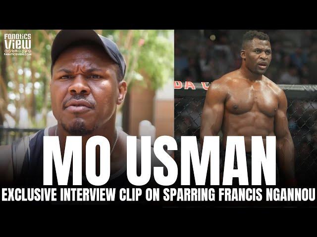 Mohammed Usman Details Sparring Francis Ngannou & Explains the Confidence It Gave Him