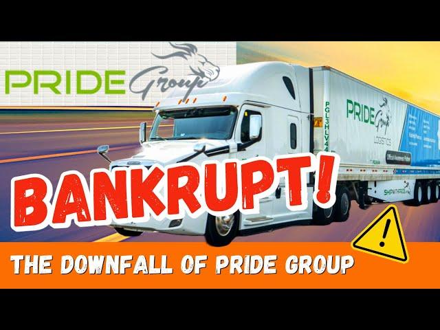 PRIDE GROUP Going Under! | Yet Another Trucking Bankruptcy