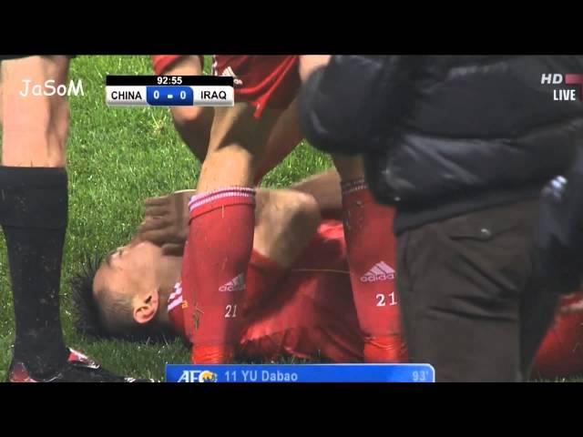 هدف الصين على العراق في التصفيات الآسيوية خليل البلوشي China Goal Iraq 2013