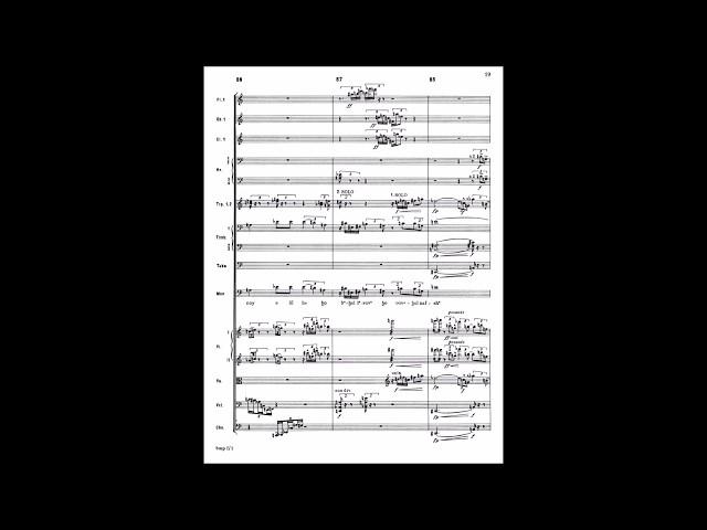 Arnold Schönberg  - A Survivor from Warsaw, Op 46 [With Score]
