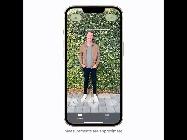 How to measure someone’s height with your iPhone or iPad | Apple Support
