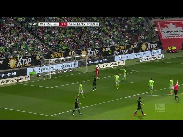 Highlights von Wolfsburg vs. Mönchengladbach 1:1