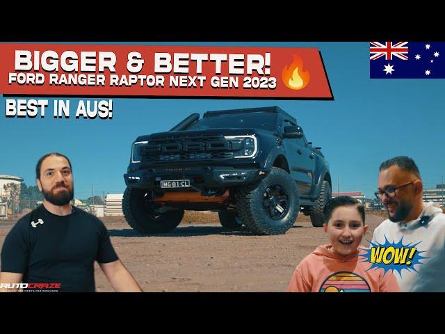 BIGGEST & BADDEST RAPTOR IN AUS! Ford Ranger Raptor Next Gen 2023 + Wheels & Tyres + 4x4 Accessories