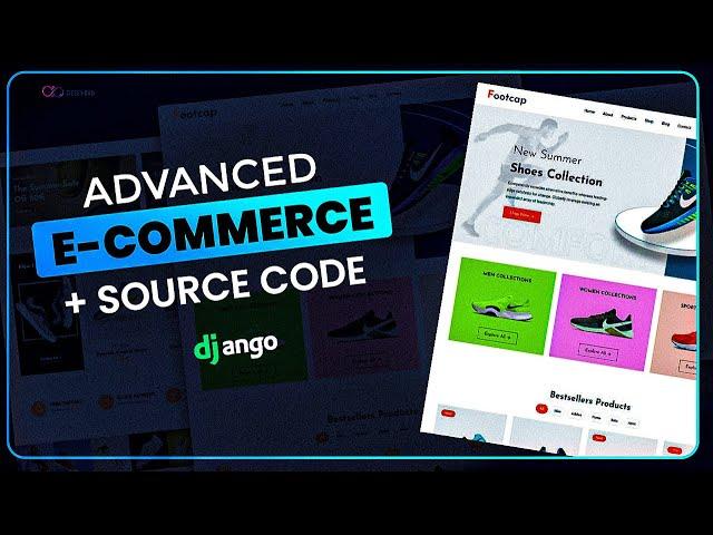 Advanced E-commerce Website Demo + Source  code | Built using Django