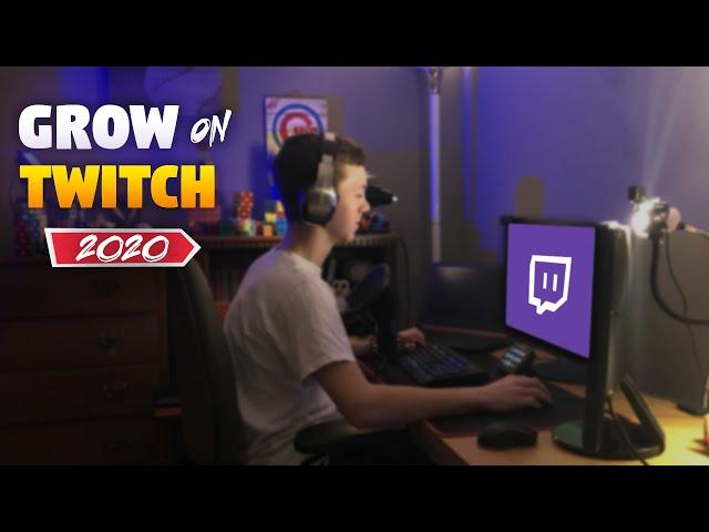 How to GROW on TWITCH in *2020* (Quick Tutorial)