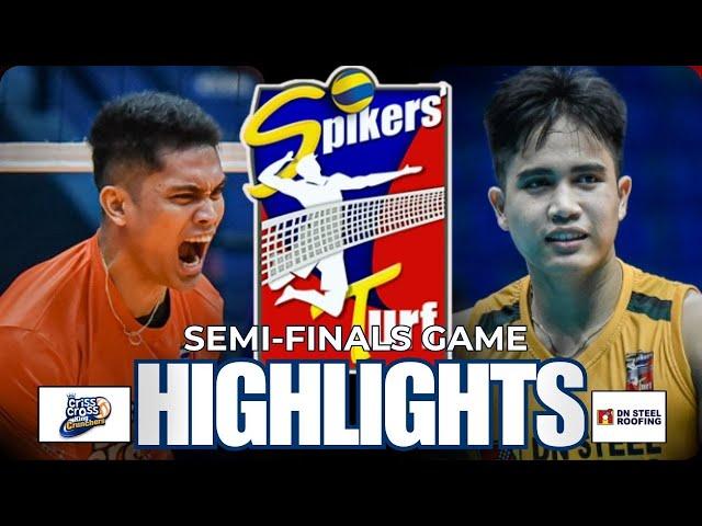 Criss Cross VS FEU Semi-Finals Game Highlights | Spikers' Turf Invitational Conference 2024