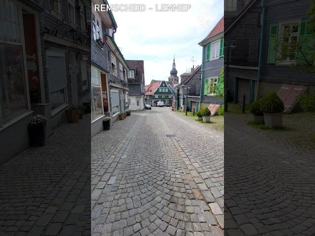 Remscheid Lennep Altstadt - Walk with me #shorts #viral #walkthrough #cycling