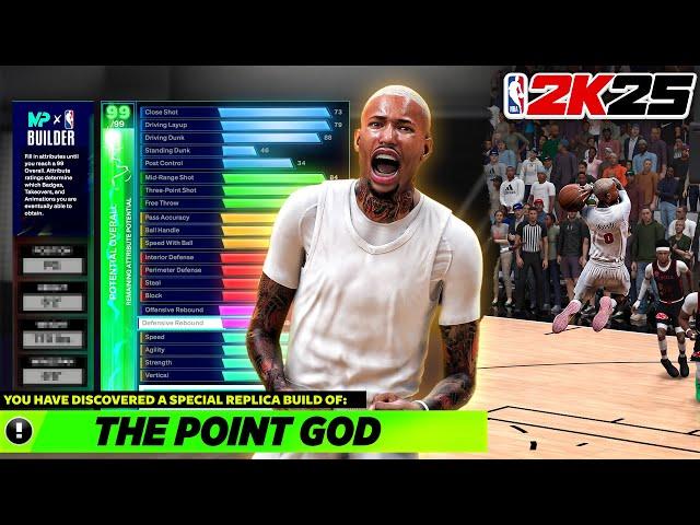 *NEW* THIS POINT GUARD BUILD IS DOMINATING ON NBA 2K25