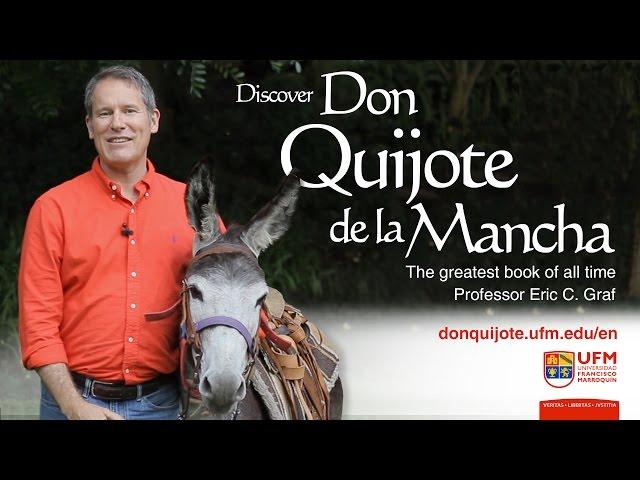 MOOC Discover Don Quijote de la Mancha - sign up: donquijote.ufm.edu/en