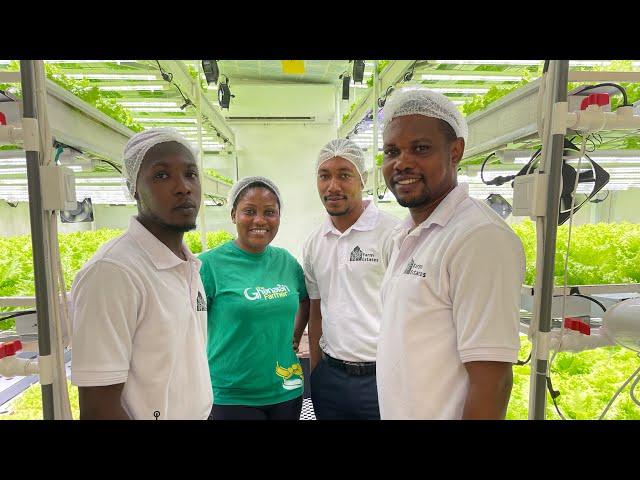 Meet The IT Engineers Who Spent $40,000 To Build Ghana’s First Indoor Hydroponic Vertical Farm