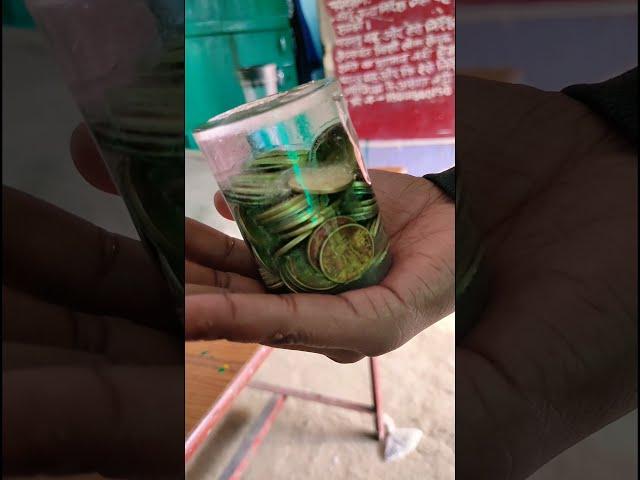 We made a solid cylinder from Indian currency coins.#experiment #convert #shorts #youtube #foryou 