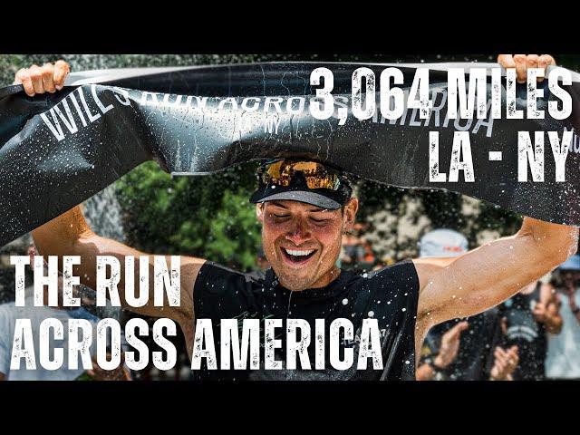 Finishing the 3,064 Mile Run Across America in NYC