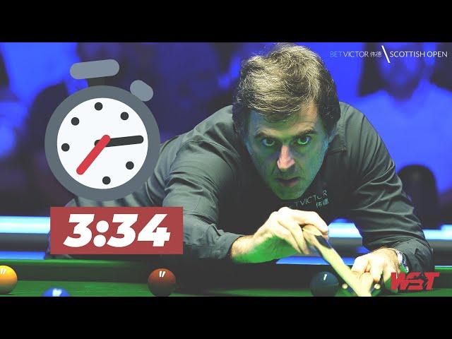 Ronnie O'Sullivan's 3:34 Century | 2022 BetVictor Scottish Open