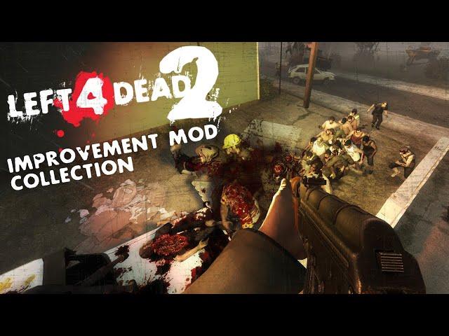 Improved / Remastered Left 4 Dead 2 With Workshop Mods & Reshade