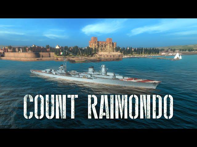 World of Warships Blitz - Italian cruiser "Raimondo Montecuccoli" review