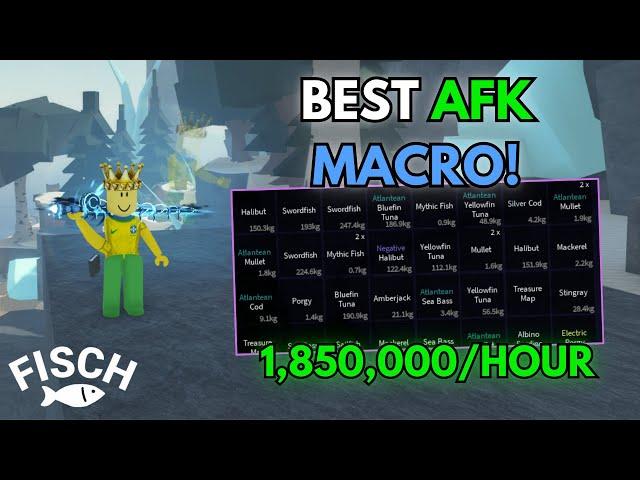 *NEW* BEST AUTO AFK FISCH MACRO ROBLOX! How To MACRO in FISCH!