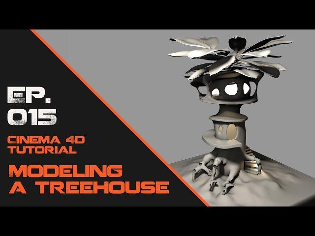 Model a Treehouse in Cinema 4D Tutorial