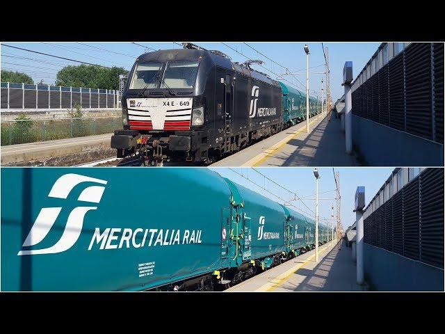 Novità Mercitalia Rail: Vectron E193.649 e nuovi carri Shimmns Mercitalia per il Ravenna-Piadena