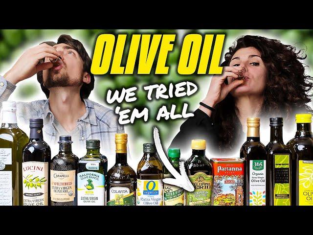 How to Pick the Right OLIVE OIL | Olive Oil Taste Test