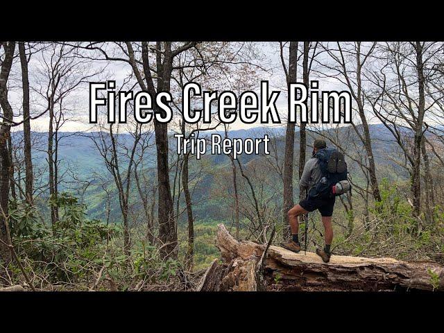 Fires Creek Rim & Chunky Gal - Nantahala NF - North Carolina | 4-day Backpacking Trip Report