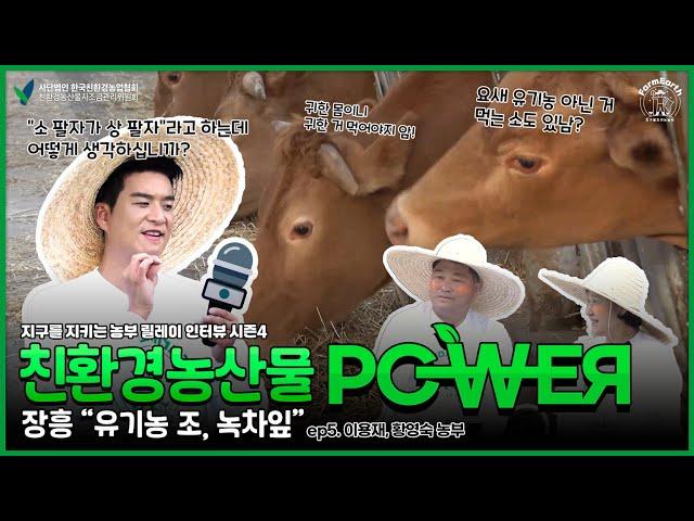  지구를 지키는 농부 릴레이 인터뷰 시즌4 | EP.5 전남 장흥 유기농 조, 녹차잎