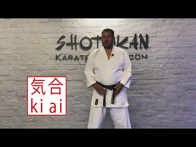 The Karate Kiai or Shout! What Is It?