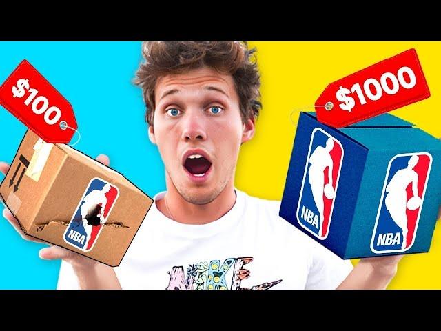 $100 vs $1000 NBA Mystery Box