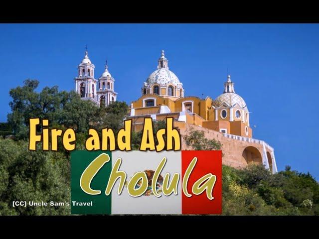 Cholula during a volcanic eruption #Ash Covered the City #Cricket in a Crunchy Bite #Mexico [CC]