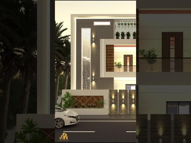 Exterior Elevation Design With Public Video | Facade Design Pattern | 3D Elevation Live Video Viral