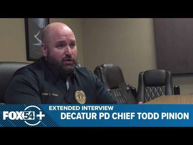 IN FULL: Decatur Police Chief Todd Pinion interview (1/31/25)