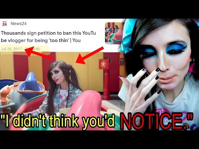 Eugenia Cooney RECYCLED photo from 2017 and said it was for her bday in 2024... why?