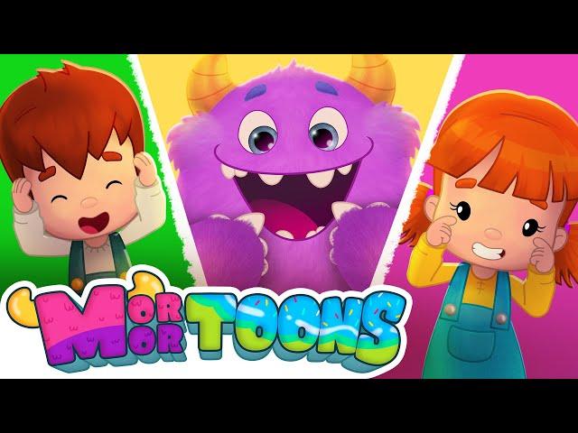 Head Shoulders Knees and Toes | Nursery Rhymes & Kids Songs | Mormortoons