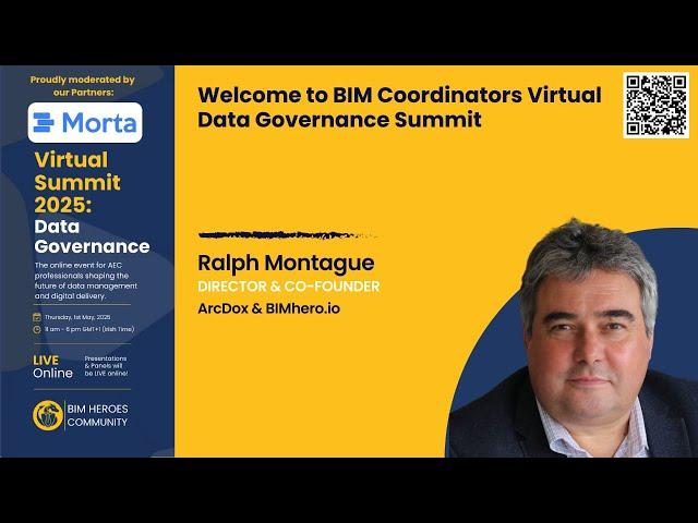Ralph Montague: Introduction to BIM Coordinators Virtual Data Governance Summit