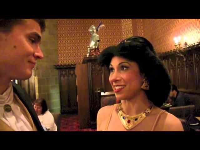 Tommy meets Jasmine at the castle