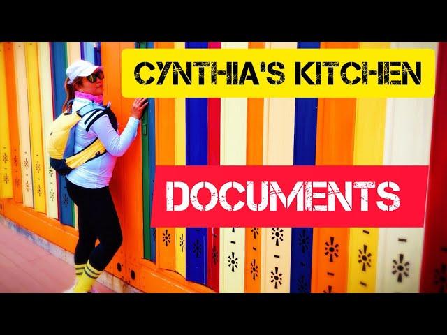 CYNTHIA'S KITCHEN DOCUMENT @cynthiaskitchen1740  #files #documents