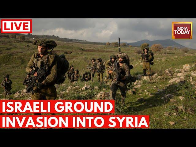 Syria crisis LIVE | Israel Ground Invasion in Syria| Israel Syria War Update | Middle-east conflict