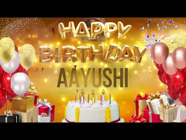 AAYUSHi - Happy Birthday Aayushi