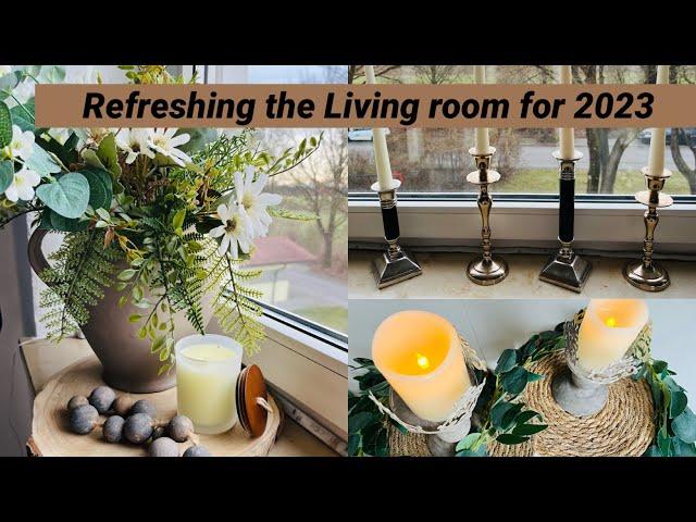 Living room redecorate with me / New year refreshing in the Hall