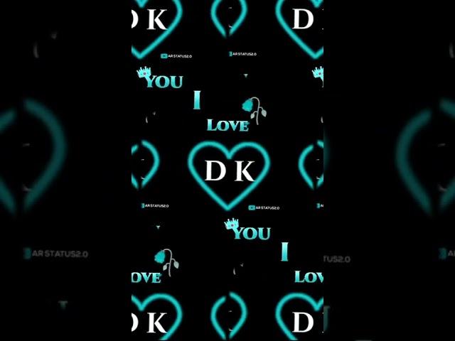 D K name whatsapp status K D name love status #shorts #ytshorts #viral