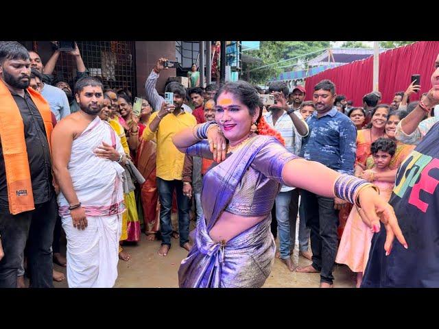 Jogini Shyamala Teenmaar Dance at Secunderabad Bonalu 2023 | Shyamala Dance at Lashkar Bonalu 2023