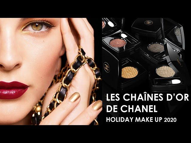 CHANEL HOLIDAY MAKEUP 2020 COLLECTION || LES CHAÎNES DE CHANEL #chanelmakeup #chanel