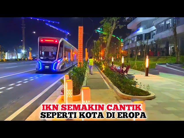 IKN TAMPIL BEDA️Cantik Sekali, IKN Sudah Seperti Kota Peradaban Maju Yang Modern Di Tengah Hutan