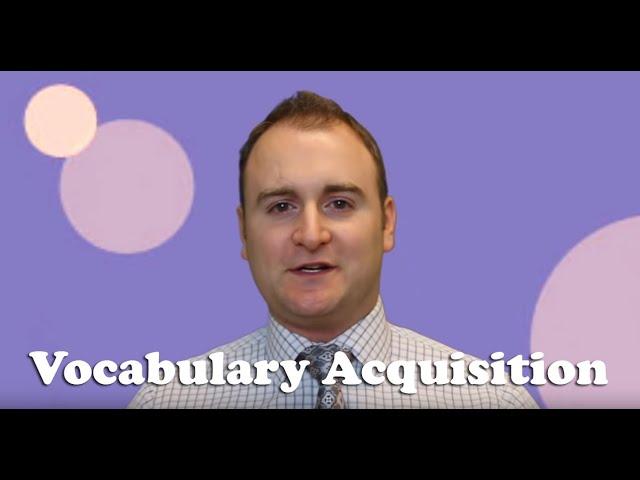 How to Teach Vocabulary Acquisition - TeachLikeThis